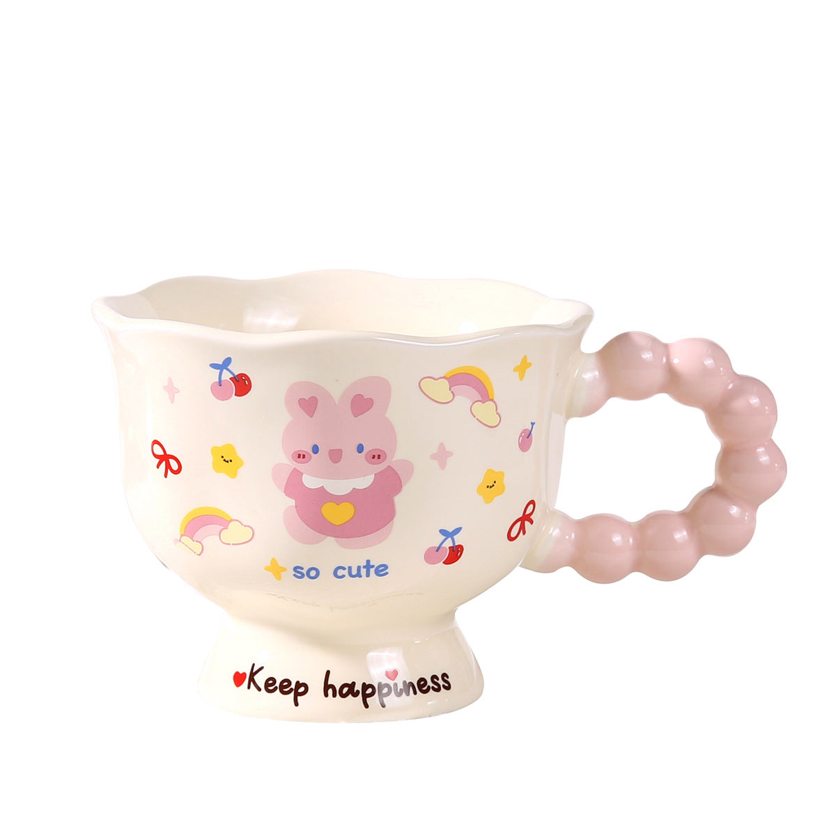 Niedliche Keramiktasse mit Welpenmotiv – Erinnerungsgeschenk 