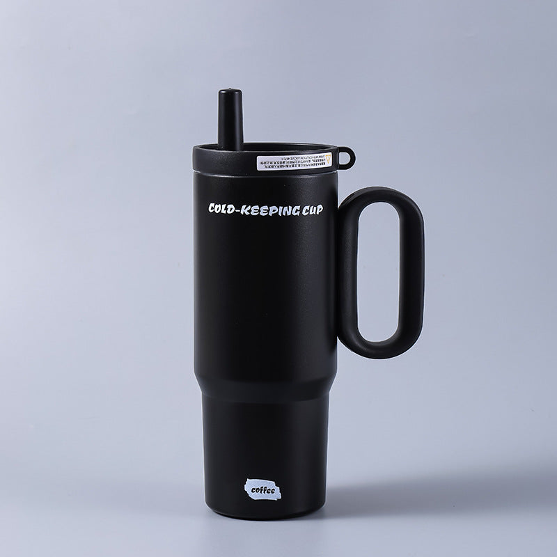 Großer, vakuumisolierter Becher aus Edelstahl 316 mit großem Fassungsvermögen für Eiswürfel