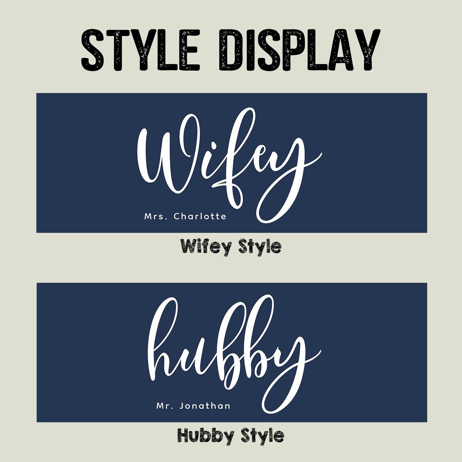 Couple Wifey and Hubby Customized Beach Towel Personalized Beach Chair Cover with Side Pockets, Custom Name Chaise Lounge Chair Towel Cover (P004)