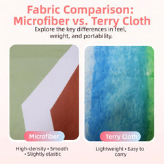 Personalized Beach Chair Cover: Microfiber Lounge Towel with Pockets (P001)