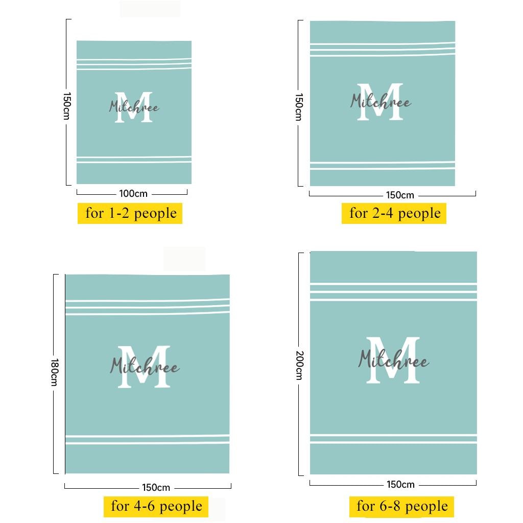 Custom Name Picnic Blanket, Waterproof & Packable, Personalized Colorful Outdoor Mat for Camping, Beach, Festivals (P000)