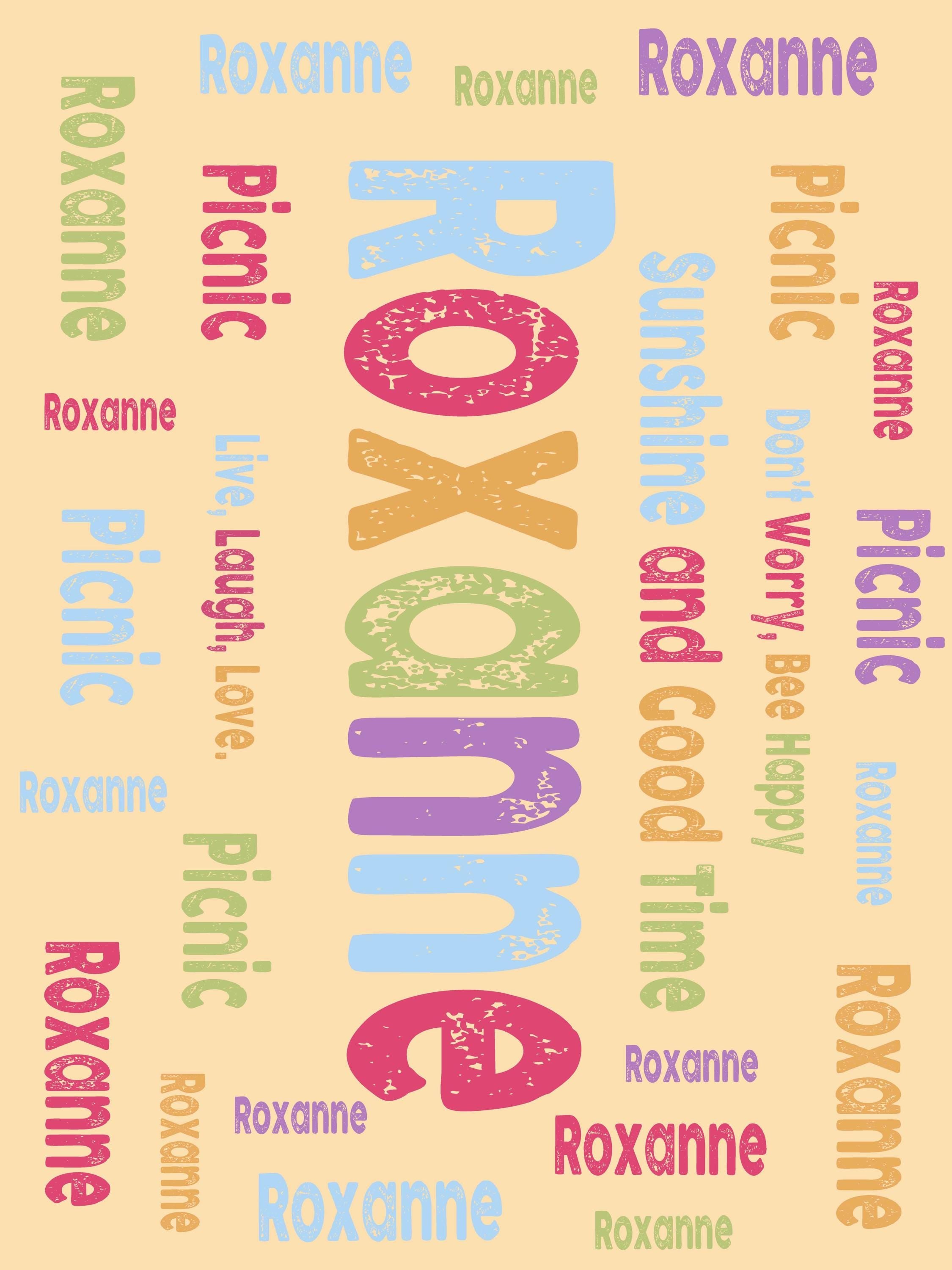 Custom Name Picnic Blanket, Waterproof & Packable, Personalized Colorful Outdoor Mat for Camping, Beach, Festivals (P001)