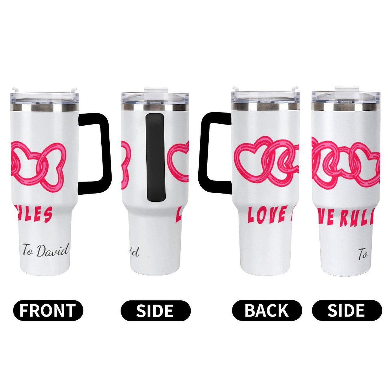 Personalisierter 1,2-Liter-Edelstahlbecher, vakuumisoliert