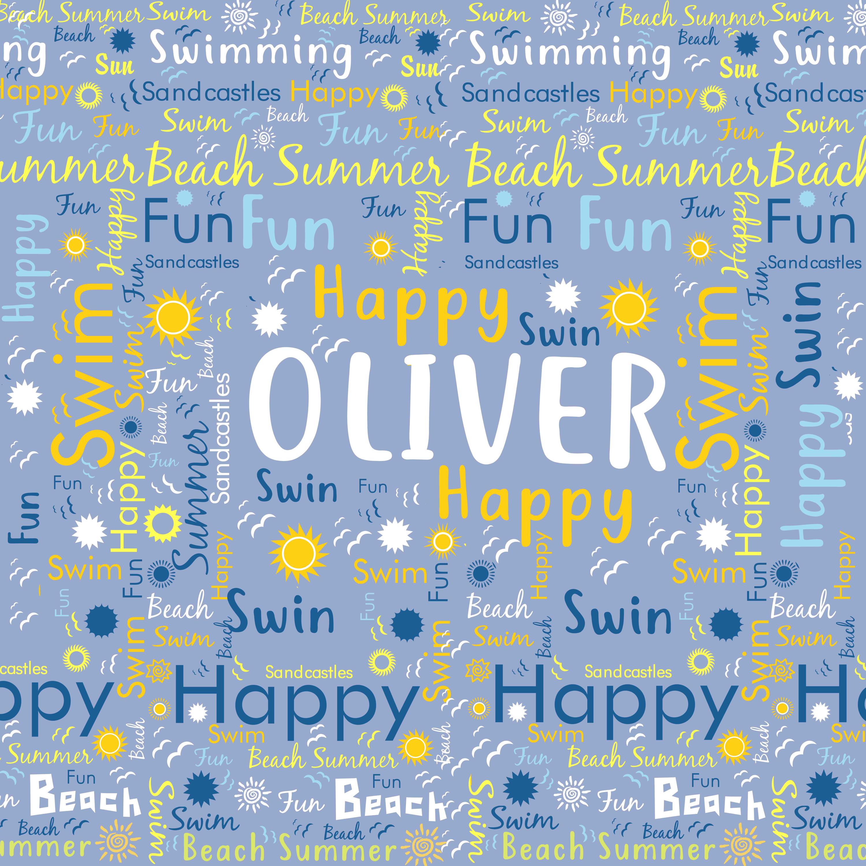 Custom Name Picnic Blanket, Thickened Waterproof Picnic Mat, Portable with Handle, Personalized Outdoor Mat for Camping, Beach, Festivals (P000)