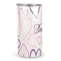 Personalisierter Edelstahl-Trinkbecher, Reisebecher für Auto, Fitnessstudio, Büro, Geschenk mit individuellem Namen