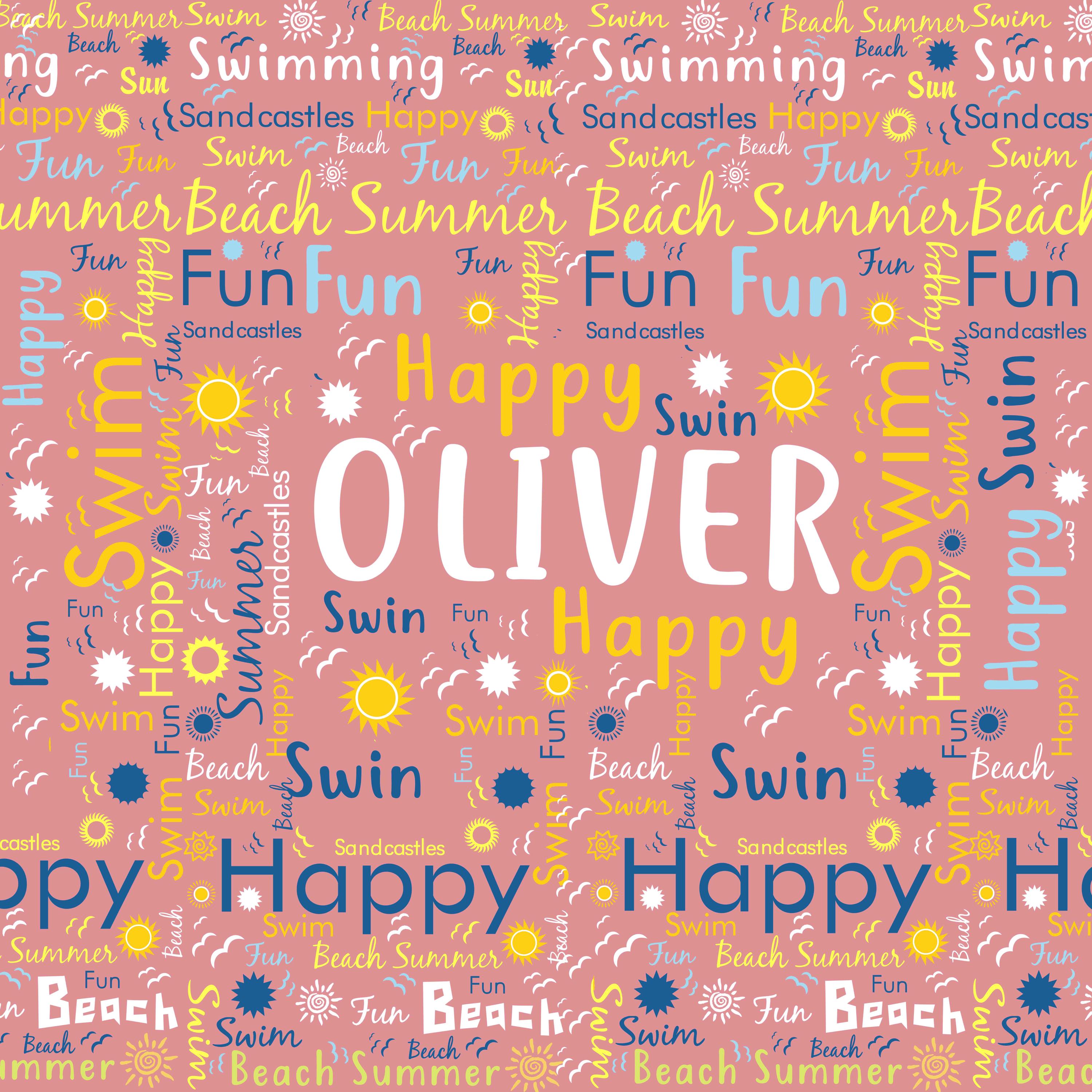 Custom Name Picnic Blanket, Thickened Waterproof Picnic Mat, Portable with Handle, Personalized Outdoor Mat for Camping, Beach, Festivals (P000)