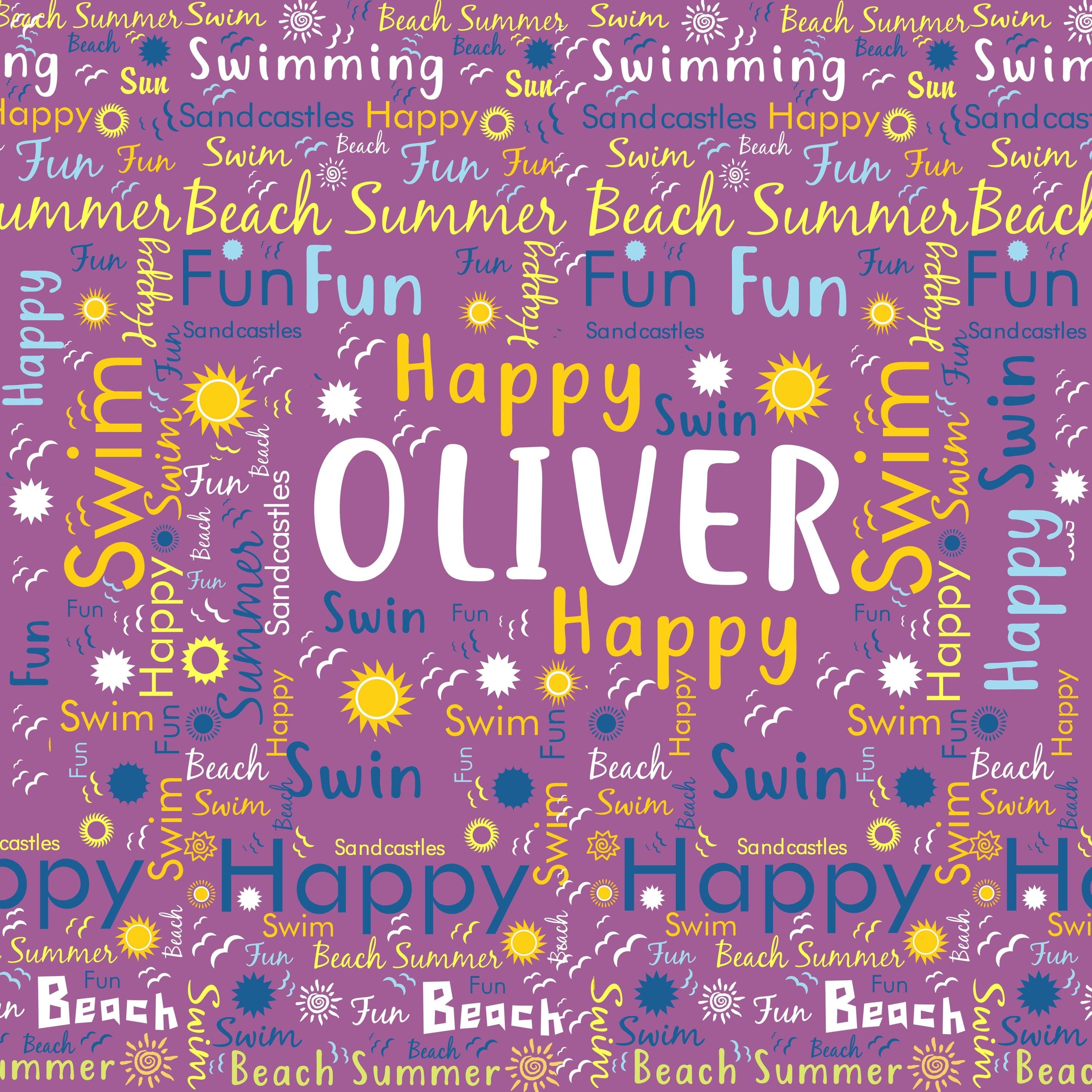 Custom Name Picnic Blanket, Thickened Waterproof Picnic Mat, Portable with Handle, Personalized Outdoor Mat for Camping, Beach, Festivals (P000)