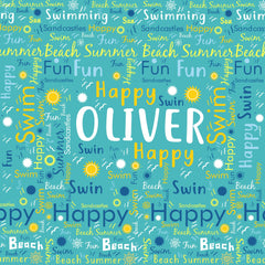 Custom Name Picnic Blanket, Thickened Waterproof Picnic Mat, Portable with Handle, Personalized Outdoor Mat for Camping, Beach, Festivals (P000)